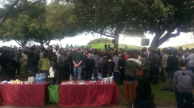 האירוע לזכרו של בועז ארד (צילום: גלי מרקוביץ סלוצקר)