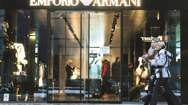 חנות של ארמני (צילום: רויטרס)