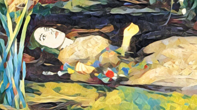 מתה במלוא יופיה הבשל וטרם החל המאבק האבוד בקמטים (צילום: חגית שדה)