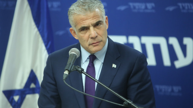 יאיר לפיד (צילום: מרק ישראל סלם)