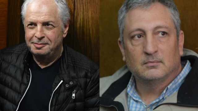 ניר חפץ ושאול אלוביץ' (צילום: אבשלום ששוני)