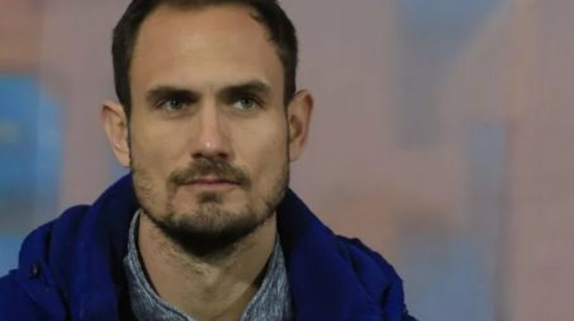 קרלוס גרסיה, עוזר מאמן מכבי ת"א  (צילום: ערן לוף)