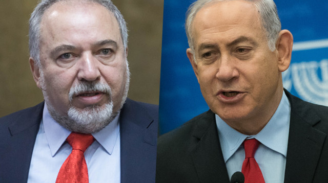 בנימין נתניהו, אביגדור ליברמן (צילום: פלאש 90)