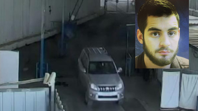 עובד הקונסוליה הצרפתית שהעביר אמל"ח מעזה (צילום: תקשורת שב"כ)