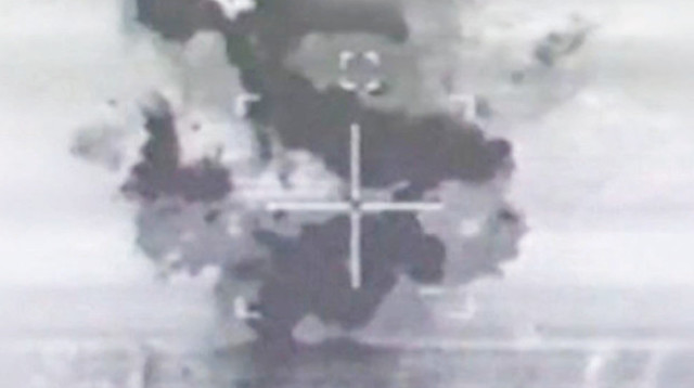 תקיפת הכור בסוריה (צילום: דובר צה"ל)