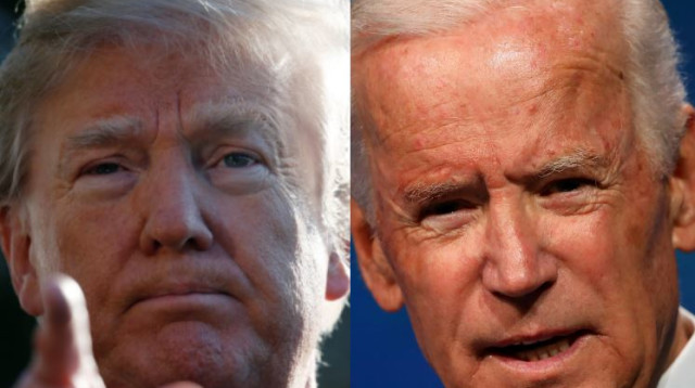 ג'ו ביידן, דונלד טראמפ  (צילום: רויטרס)