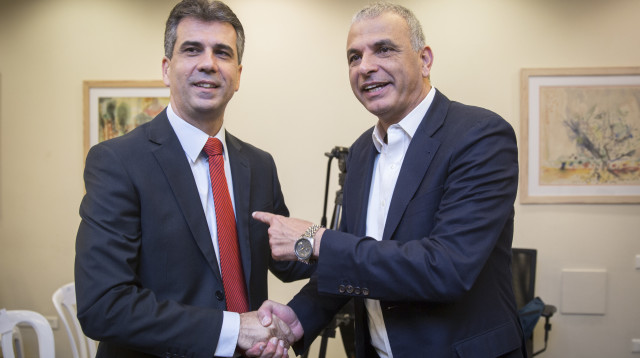 כחלון וכהן (צילום: הדס פרוש , פלאש 90)