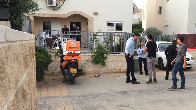 אתר האירוע בנתיבות (צילום: דוברות איחוד הצלה)