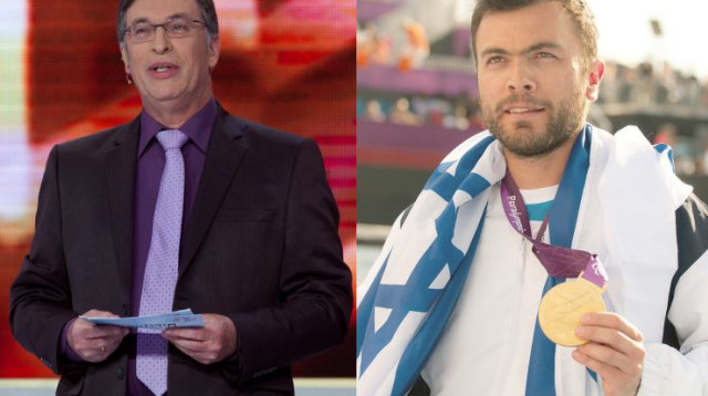 נועם גרשוני ואבשלום קור (צילום: יונתן זינדל, פלאש 90,רזי לבנת)