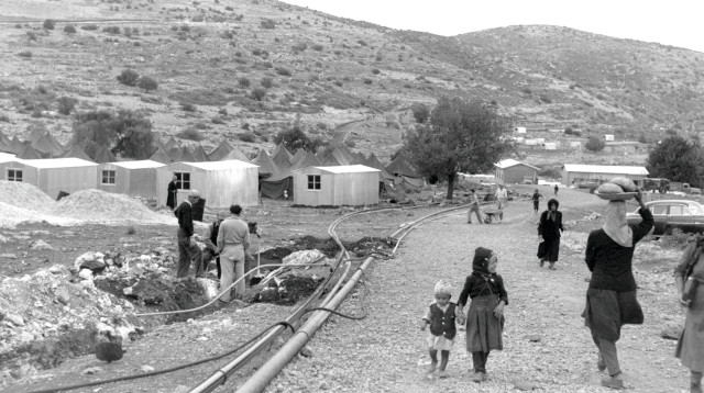 מעברת פראדיה, תחילת שנות ה־50  (צילום: דוד אלדן- לע"מ)