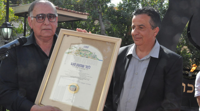 יונה יהב ושמעון סבג (צילום: אוקסנה שלומוב)