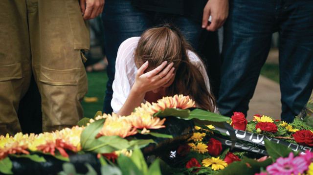 הלוויה צבאית, ארכיון (צילום: הדס פרוש , פלאש 90)