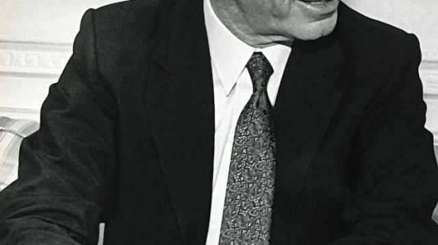 שמעון פרס (צילום: יעקב סער)