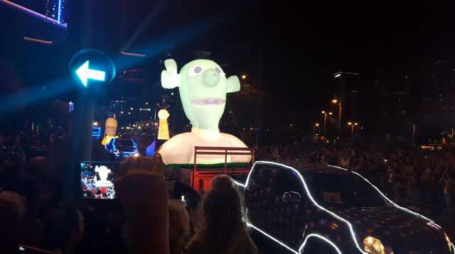 מצעד האור בתל אביב (צילום: יובל בגנו)