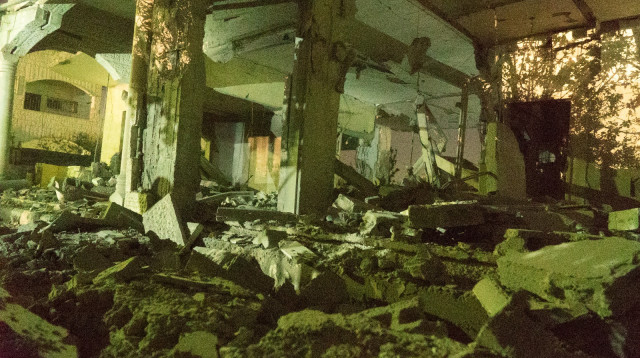 כוחות צה"ל הרסו את ביתו של אחד מרוצחי הרב רזיאל שבח (צילום: דובר צה"ל)