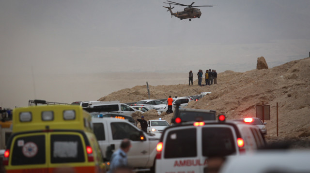 אסון בנחל צפית (צילום: הדס פרוש, פלאש 90)