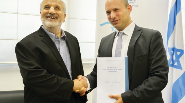 בנט וביטון (צילום: פלאש 90)