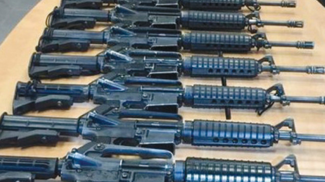 רובים (צילום: דוברות המשטרה)