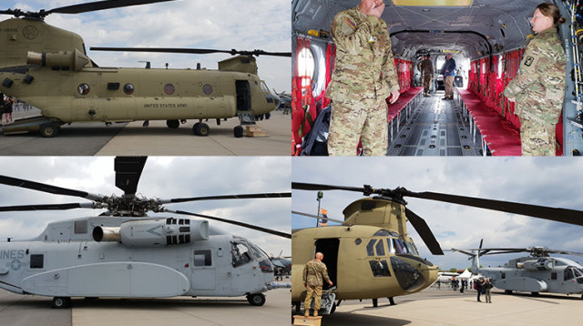 הצ'ינהוק של בואנינג, הסופר יסעור החדש של חברת סיקורסקי (צילום: טל לב רם)