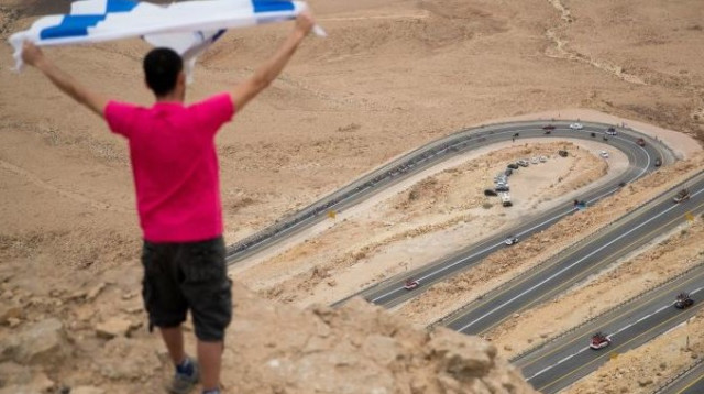 ג'ירו ד'איטליה בדרום (צילום: יונתן זינדל, פלאש 90)