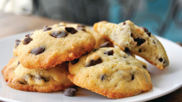 עוגיות שוקולד צ'יפס (צילום: פסקל פרץ-רובין)