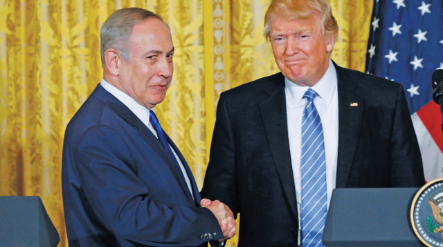 דונלד טראמפ, בנימין נתניהו (צילום: רויטרס)