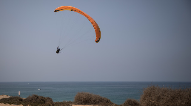 מצנח רחיפה, ארכיון (צילום: הדס פרוש, פלאש 90)