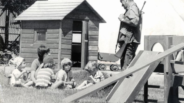 קיבוץ עין זיוון, 1975 (צילום: אסף קוטין)