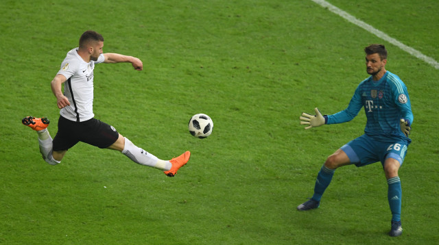 פרנקפורט מול באיירן מינכן (צילום: AFP)