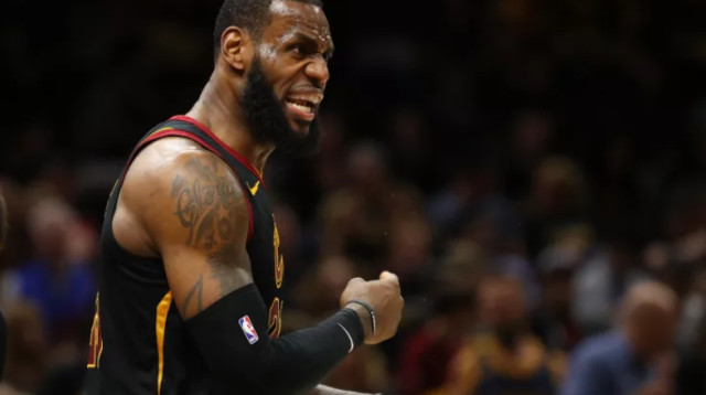 לברון ג'יימס (צילום: AFP)