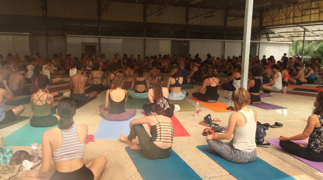 פסטיבל היוגה (צילום: חגית גדליה)