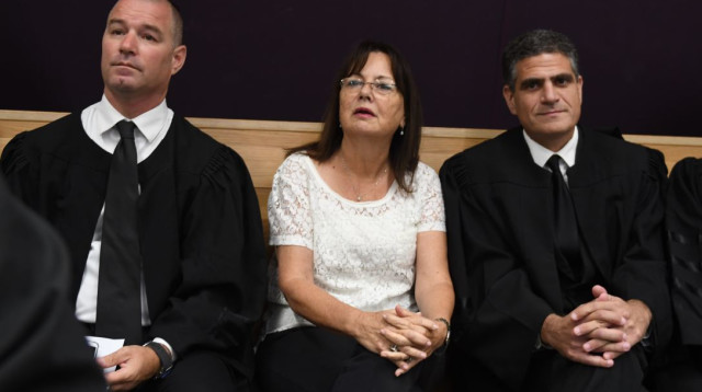 רות דוד בבית המשפט (צילום: אבשלום ששוני)