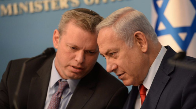 אלי גרונר ונתניהו (צילום: לע"מ)