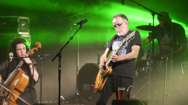 אהוד בנאי בפסטיבל יערות מנשה (צילום: נועם סילמן)