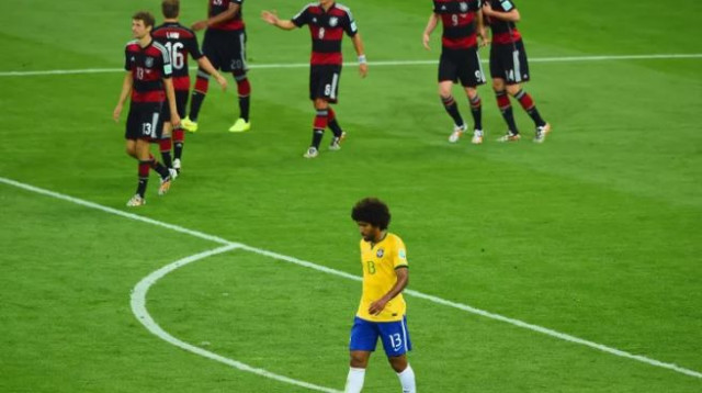 גרמניה מביסה את ברזיל 7:1 (צילום: Getty images)