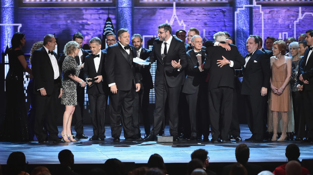 המחזה ביקור התזמורת זכה בפרס הטוני (צילום: AFP)