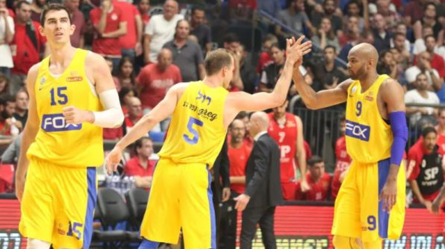 מכבי תל אביב - הפועל תל אביב (צילום: עדי אבישי)