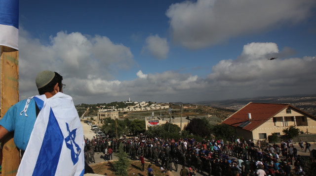 פינוי נתיב האבות (צילום: מרק ישראל סלם)