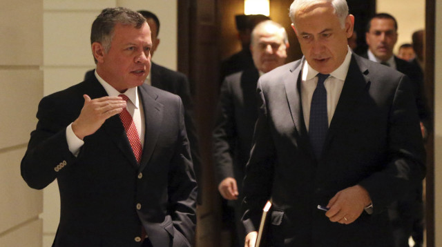 עבדאללה ונתניהו  (צילום: רויטרס)