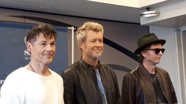 להקת "א-הא" בתל אביב (צילום: דודי פטימר)