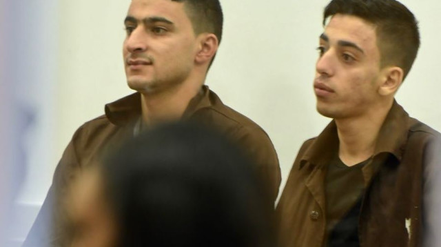 הנאשם ברצח ראובן שמרלינג  (צילום: אבשלום ששוני)