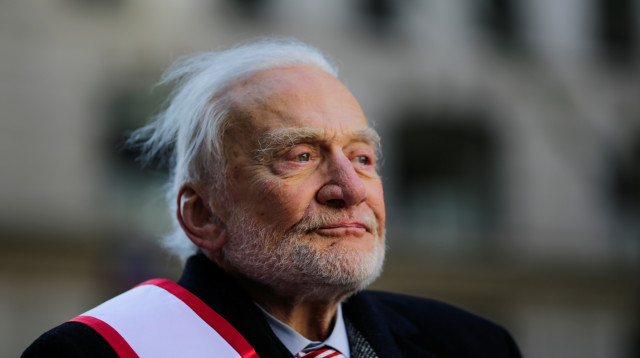 באז אולדרין  (צילום: רויטרס)