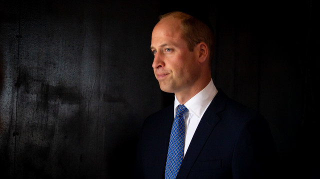 הנסיך וויליאם ביד ושם (צילום: הלל מאיר/TPS)