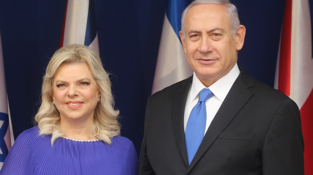 שרה ובנימין נתניהו (צילום: מרק ישראל סלם)