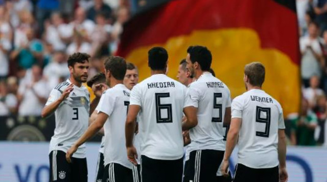 נבחרת גרמניה (צילום: AFP)