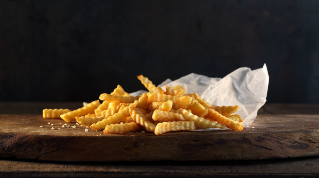 הצ'יפס החדש של בורגראנץ' (צילום: רונן מנגן)