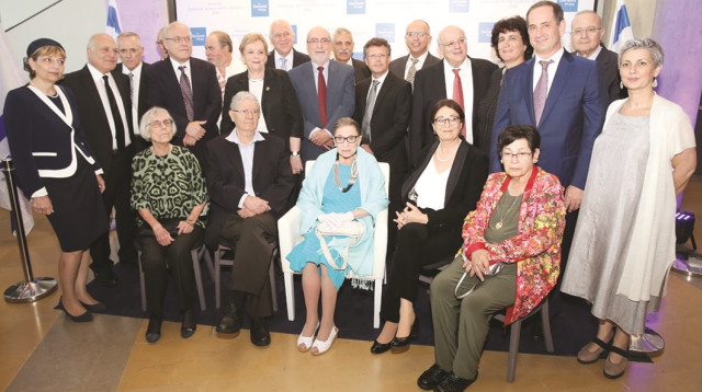 פרס מפעל חיים לרות' ביידר גינסבורג (צילום: לנס הפקות)