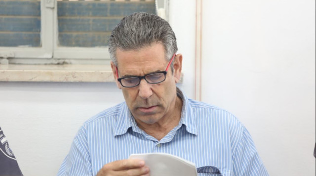 גונן שגב בבית המשפט (צילום: עמית שאבי, פול)