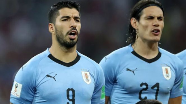 קבאנני וסוארס (צילום: Getty images)