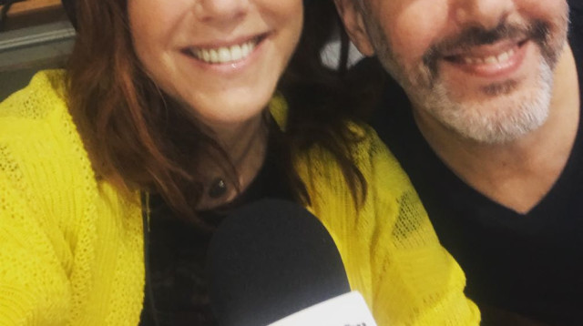 שי גולדשטיין וג'ודי שלום ניר מוזס (צילום: 103FM)